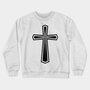 Cross of the Lord and Savior Jesus Christ, a symbol of crucifixion and salvation. Crewneck Sweatshirt